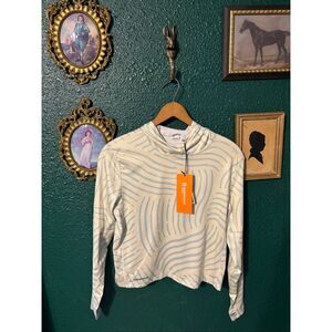 Bearded Goat Cropped UV Long Sleeve Sz Small NWT